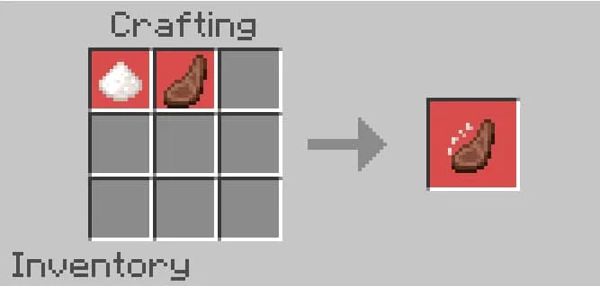 Крафт соленной баранины