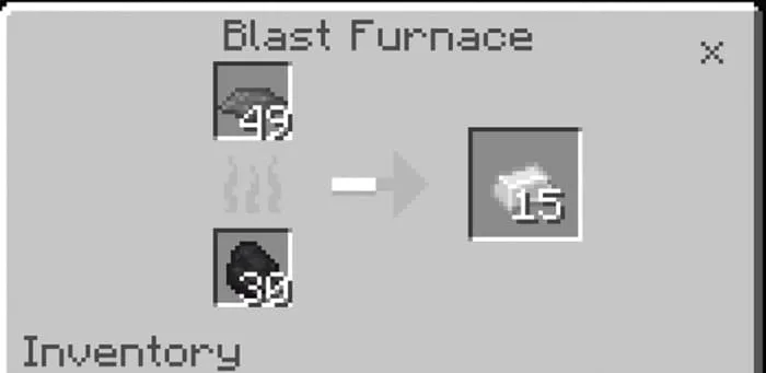 Крафт родионового слитка