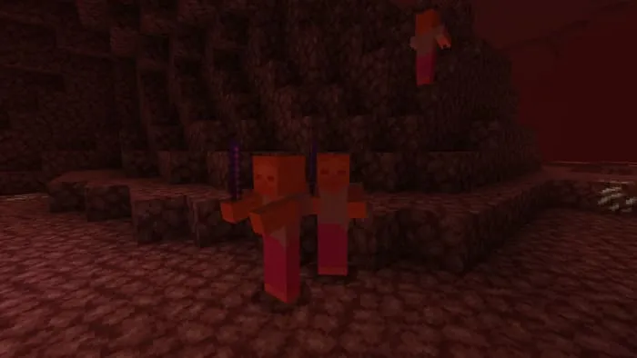 Огненный зомби