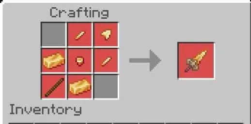 Крафт копья из яркой стали