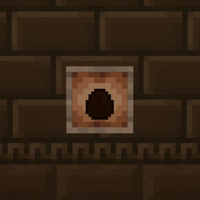 Шоколадное яйцо в рамке