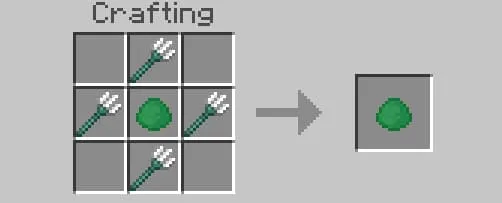 Крафт яйца призыва зомби питомца с трезубцем