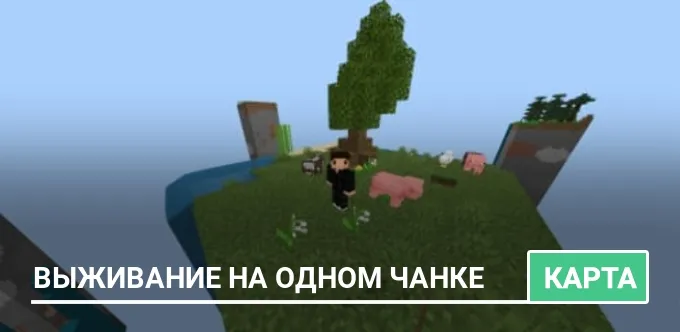 Карта: Выживание на одном чанке