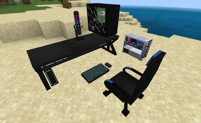 Набор техники геймера в моде
