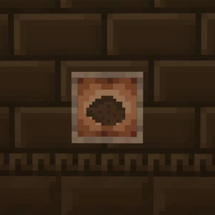 Шоколадное тесто в рамке