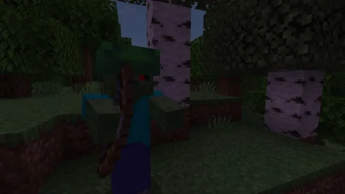 Злой зомби питомец лучник