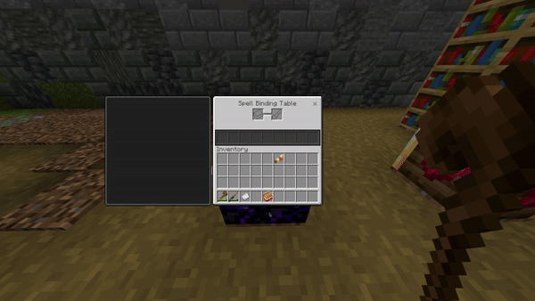 Добавление заклинания в книгу заклинаний