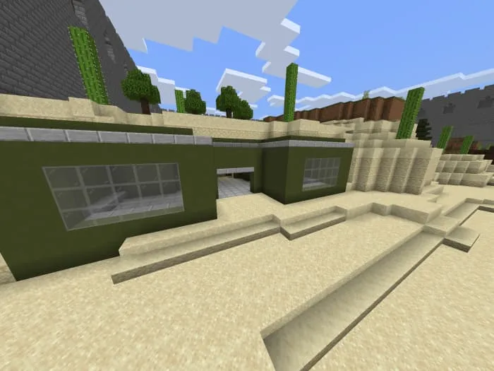 Пустынное здание