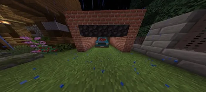 Машина в гараже