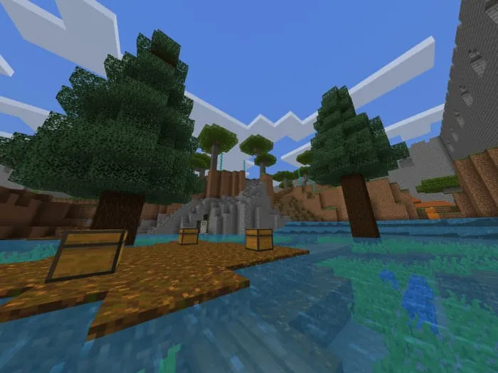 Сундуки на острове