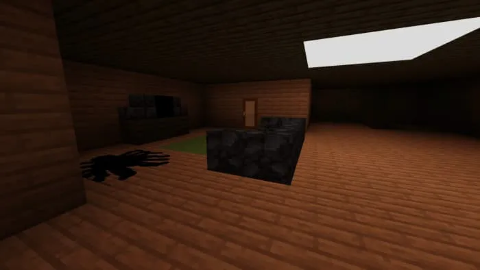 Комната с местом трупа