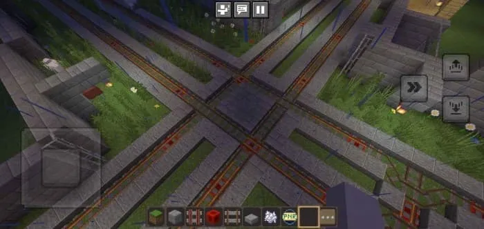 Железная дорога ночью