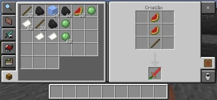 Крафт арбузного меча