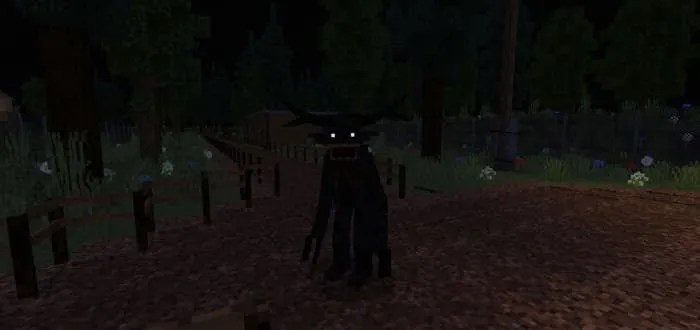 Монстр ночью