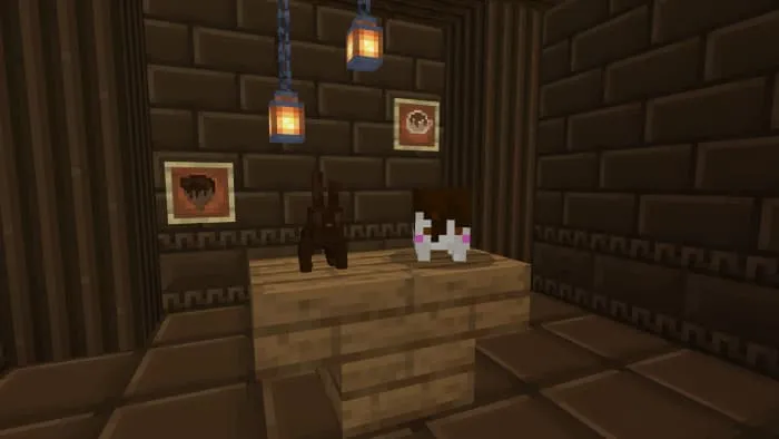 Шоколадные предметы и моб