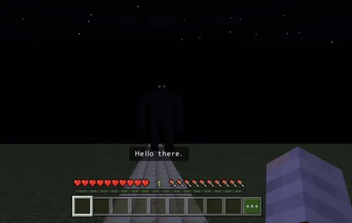 Теневое существо говорит