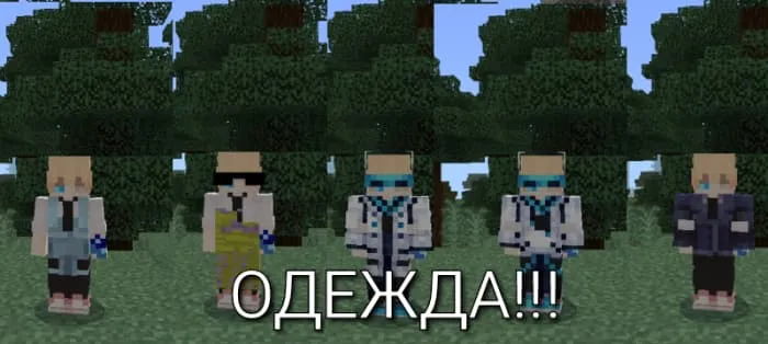 Варианты новой одежды