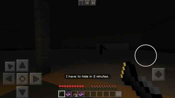 Теневое существо преследует игрока