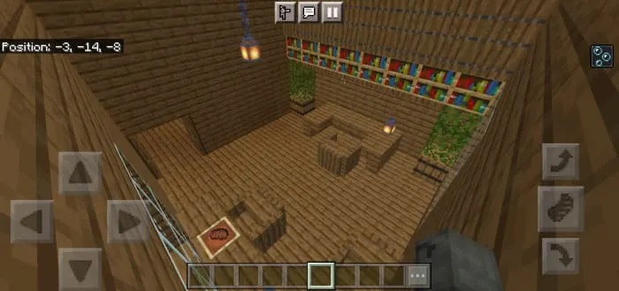 Одна из комнат в доме