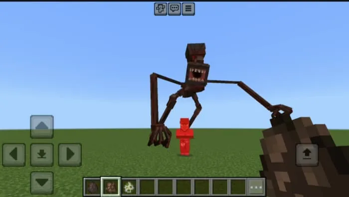 Сиреноголовый атакует жителя