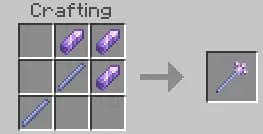 Крафт аметистового посоха