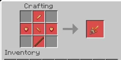 Крафт саи из яркой стали