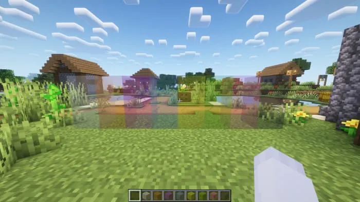 Разноцветное соединённое стекло