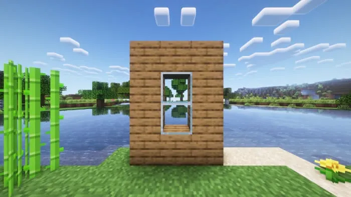 Белое прозрачное стекло