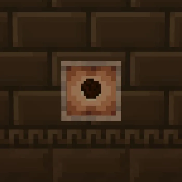 Шоколадный трюфель в рамке