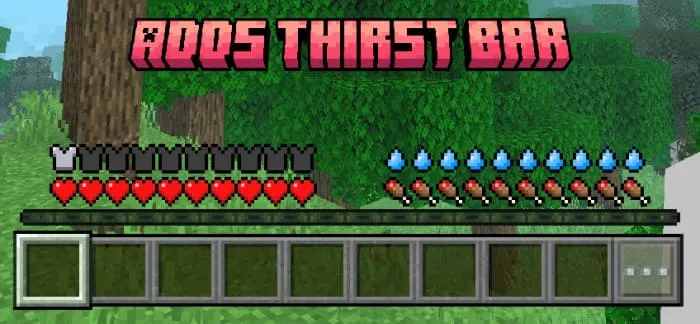 Система жажды в аддоне