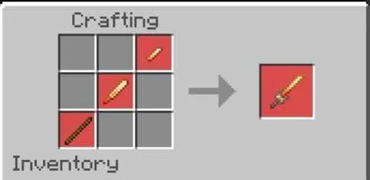 Крафт катаны из яркой стали