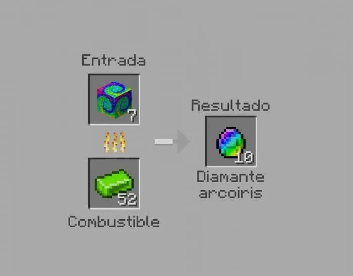 Крафт радужного алмаза