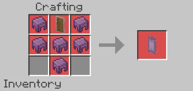 Крафт щита шалкера