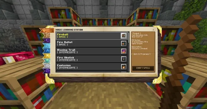 Интерфейс стола обучения