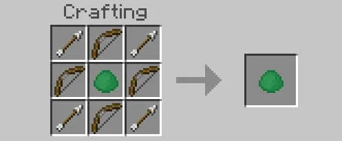 Крафт яйца призыва зомби питомца с луком