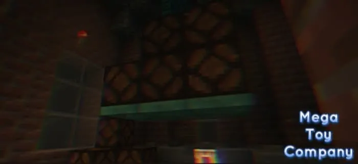 Фонари в кирпичной комнате