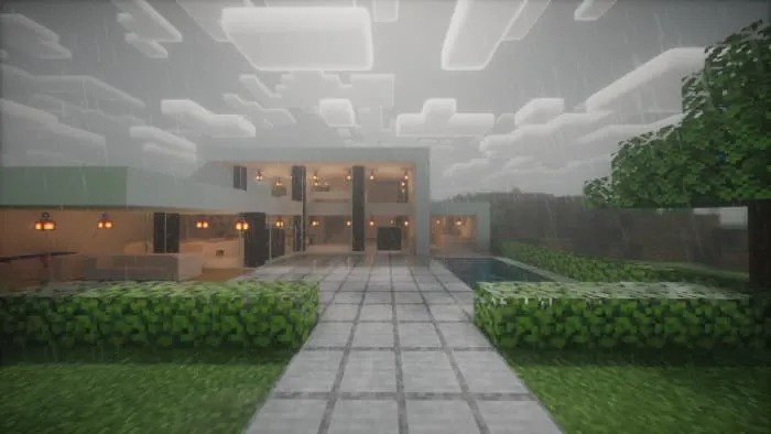 Дом снаружи