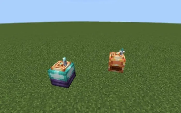 Блоки беспроводного передатчика и приёмника