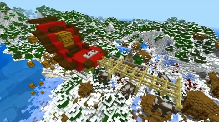 Сани на карте