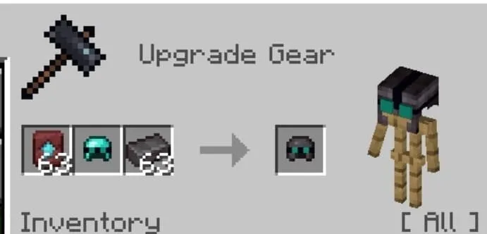 Другой крафт незеритового шлема ночного видения