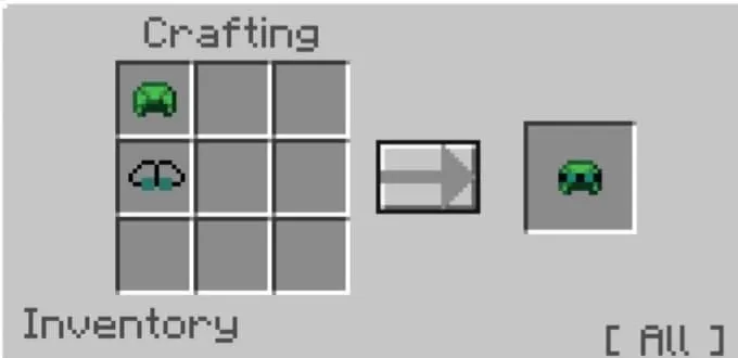 Крафт шлема черепахи ночного видения