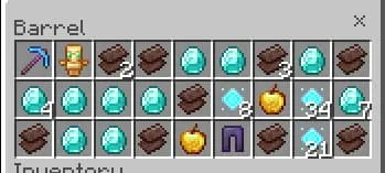 Ресурсы в бочке