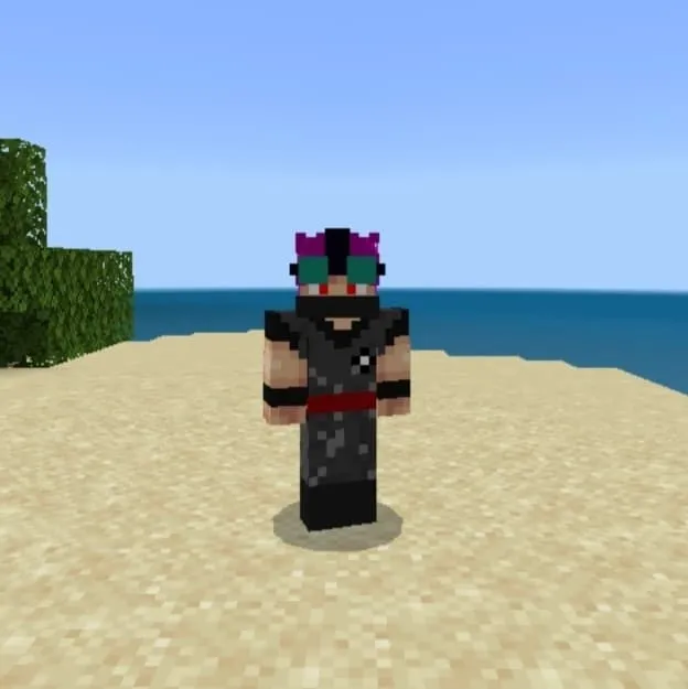 Очки ночного видения на голове