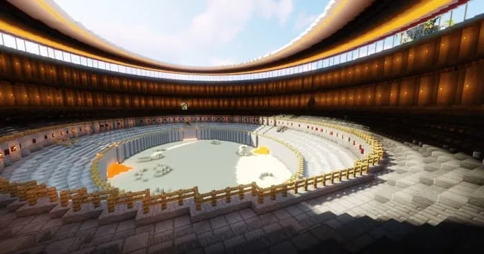 Колизей внутри