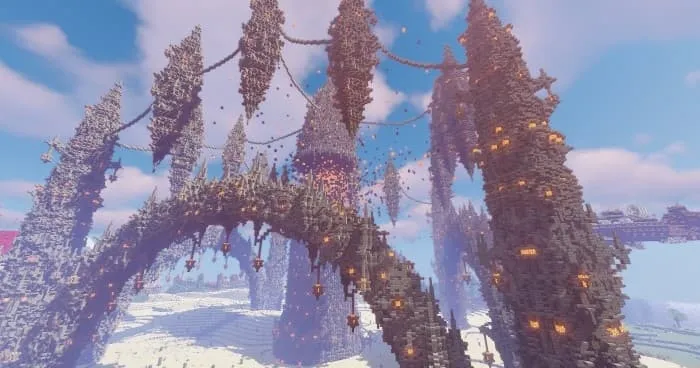 Вход в территорию земли