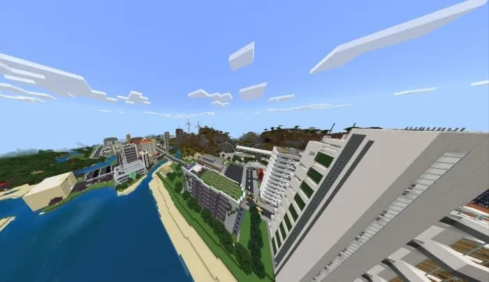 Здания в городе