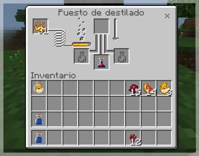 Зелье слабости с иконкой