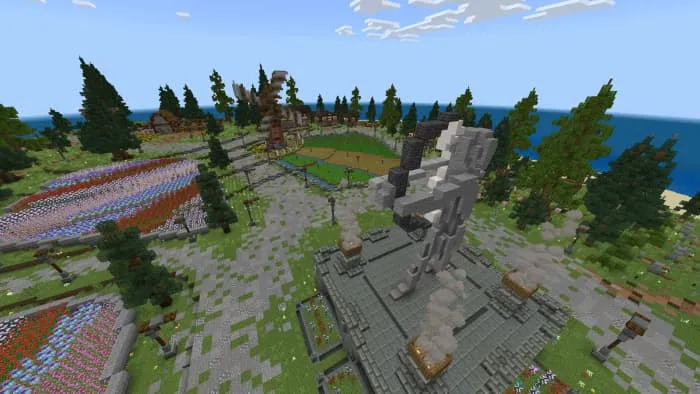 Статуя из камня