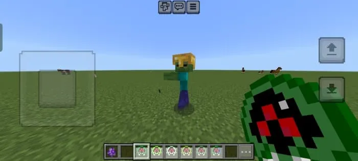 Ручной зомби в шлеме