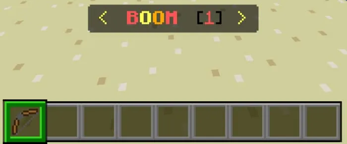 Выбранная способность стрелы